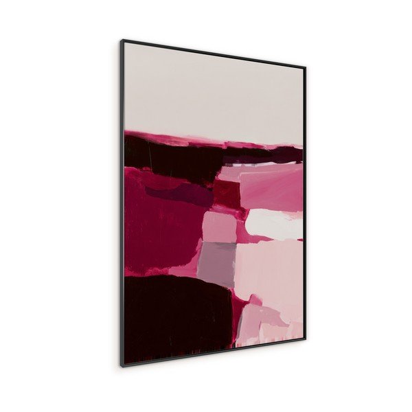 Spausdintas paveikslas su rėmeliu/tapyba ant drobės 70x100 cm Berry Blocks – Styler-image-4