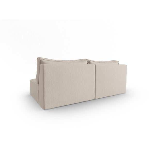 Sofa smėlio spalvos 160 cm Mike – Micadoni Home-image-3