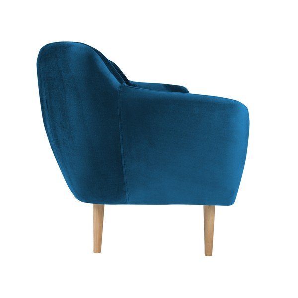 Mėlyna trijų vietų sofa Mazzini Sofas Benito-image-4