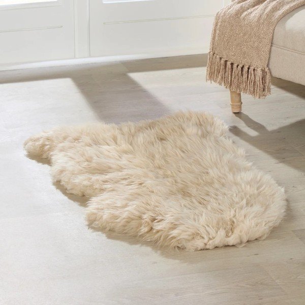 Smėlio spalvos avikailis Native Natural Sheep, 60 x 120 cm-image-1