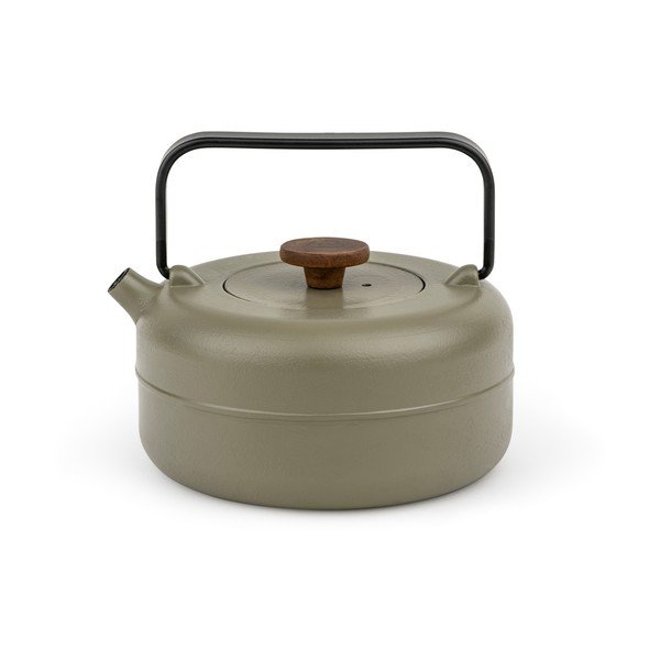 Khaki spalvos iš ketaus su koštuvu arbatinukas 750 ml Henan – Bredemeijer