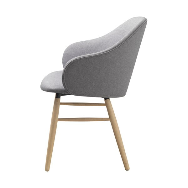 Ąžuolo pilka valgomojo kėdė Unique Furniture Teno-image-3