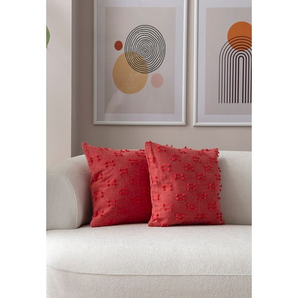 Dekoratyviniai pagalvių užvalkalai 2 vnt. 43x43 cm Tuffet – Mioli Decor-image-3