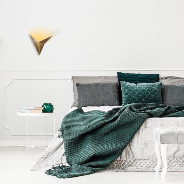 Auksinės spalvos sieninė lempa Bird – Opviq lights-image-1