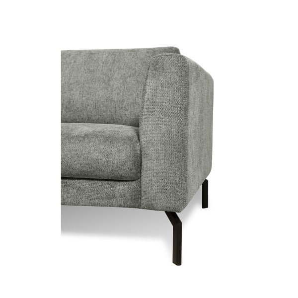 Sofa šviesiai pilkos spalvos 165 cm Gomero – Scandic-image-4