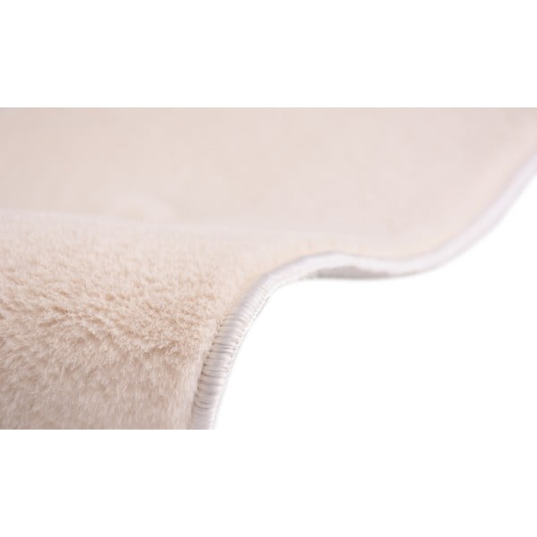 Iš medvilnės laiptų kilimėlių rinkiniai kreminės spalvos 16 vnt. 25x65 cm Ekru – Vitaus-image-1