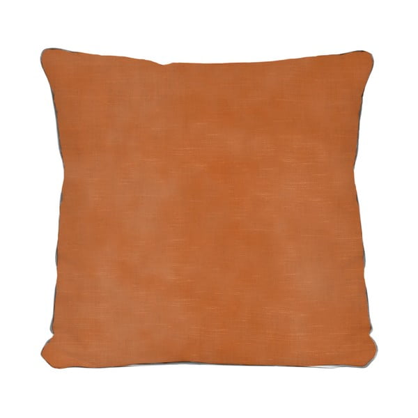 Oranžinė pagalvė Linas Couture Terracota, 45 x 45 cm