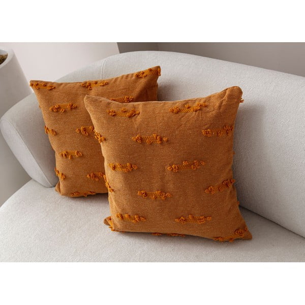 Dekoratyviniai pagalvių užvalkalai 2 vnt. 43x43 cm Tuffet – Mioli Decor-image-2