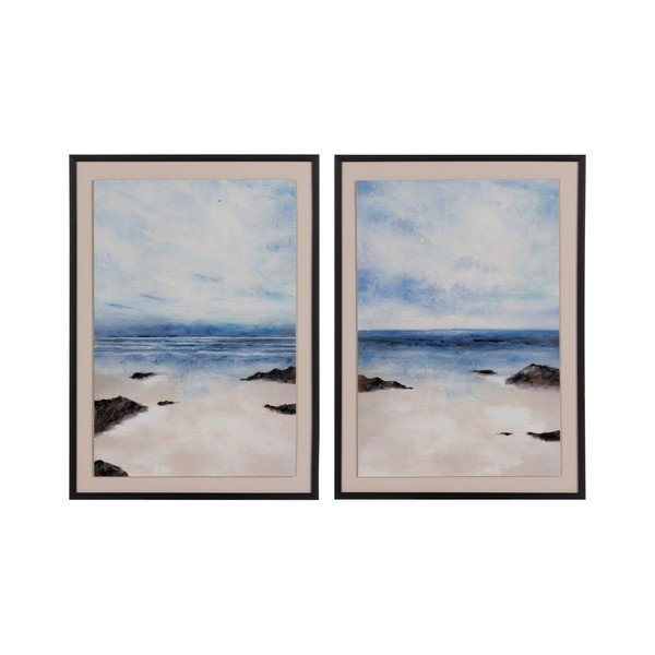Paveikslai 2 vnt. 50x70 cm Beach – Ixia