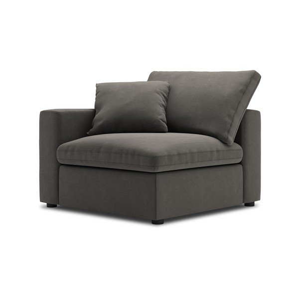 Tamsiai rudas modulinės sofos kampas Windsor & Co Sofas Galaxy, kairysis kampas-image-2