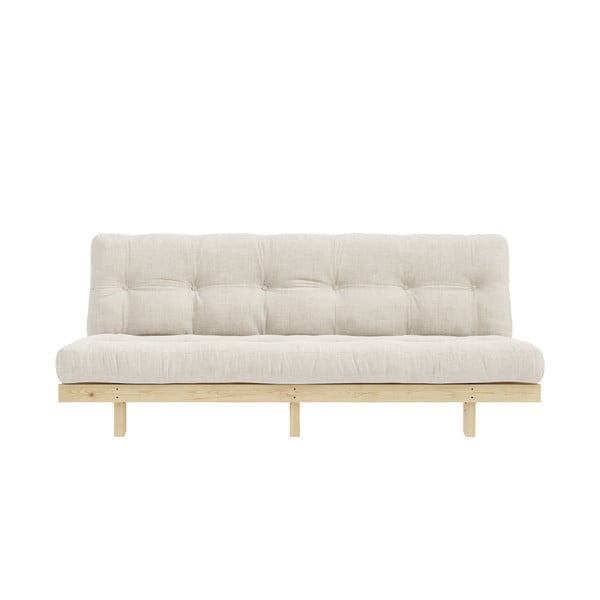 Iš kordinio velveto sofa baltos spalvos 200 cm Lean – Karup Design