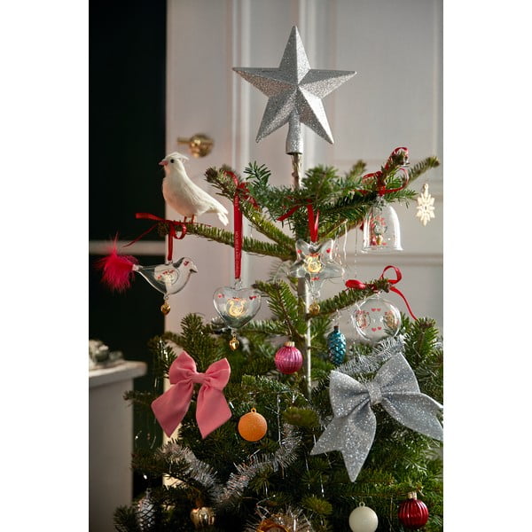 Iš stiklo pūsti Kalėdų eglutės žaisliukai ø 6,5 cm Ann-Sofi Romme Annual Christmas Bauble 2025 – Holmegaard-image-2