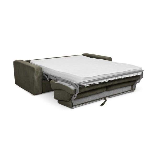 Khaki spalvos iš kordinio velveto sulankstoma sofa 195 cm Nona – Makamii-image-3