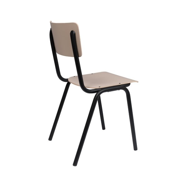 Smėlio spalvos valgomojo kėdės 4 vnt. komplekte Back to school – Zuiver-image-4