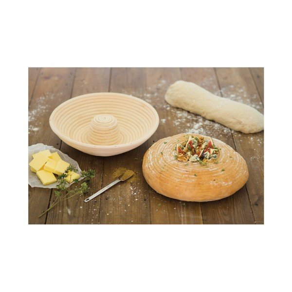 Rataninė duonos keptuvė su skyle "Kitchen Craft Home Made-image-1