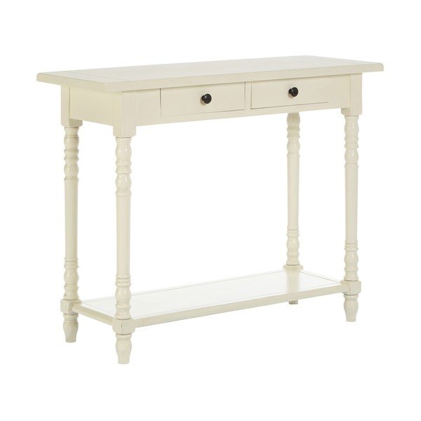 Dramblio kaulo spalvos iš pušies masyvo konsolinis staliukas 35x96 cm Heritage – Premier Housewares