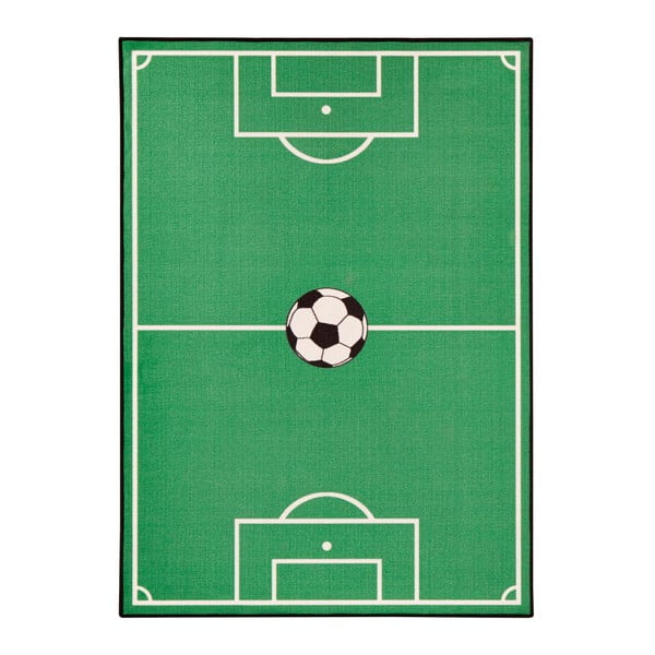 Vaikiškas žalias kilimas Zala Living Football, 140 x 200 cm