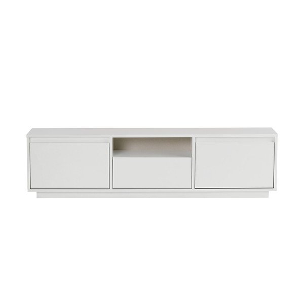 Baltos spalvos TV spintelė 160x42x30 cm Sentinel – Kalune Design-image-3