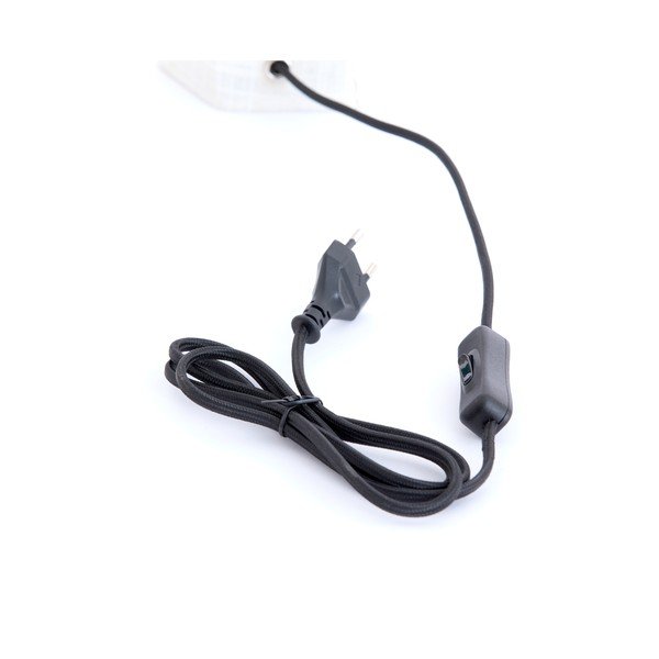 Baltos spalvos stalinis šviestuvas (aukštis 50 cm) su tekstiliniu gaubtu Musaby – Light & Living-image-4