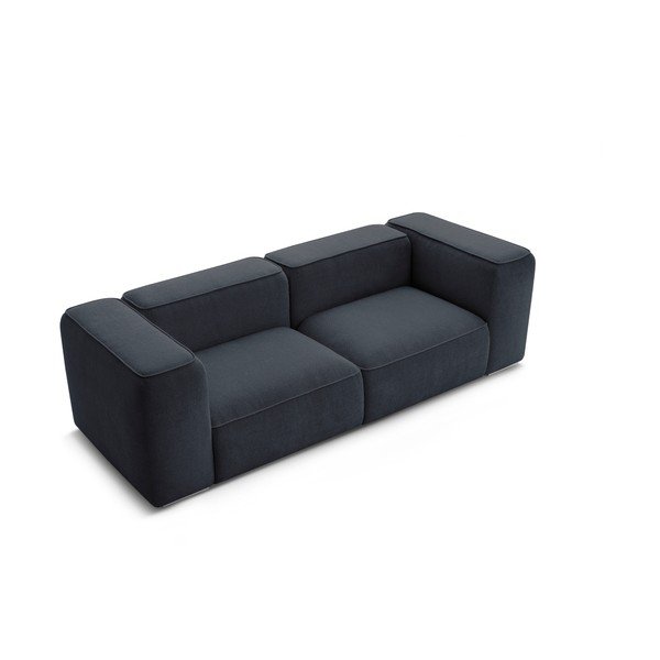 Sofa tamsiai mėlynos spalvos 255 cm Zephyr – Bobochic Paris-image-4