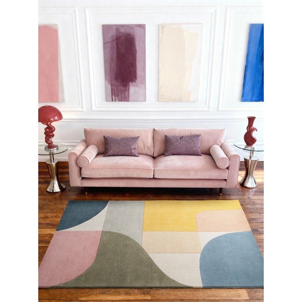 Rankų darbo iš vilnos kilimas 200x290 cm Westminster Curzon – Ted Baker-image-1