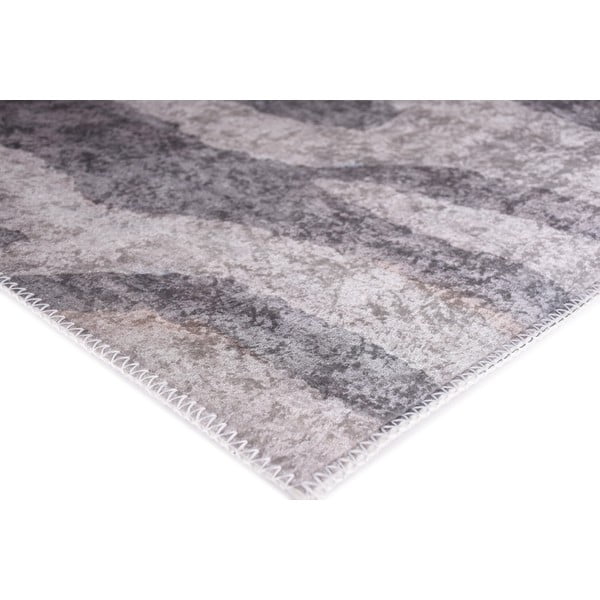 Skalbiamas kilimas pilkos spalvos 80x150 cm City Clouds – Vitaus-image-2