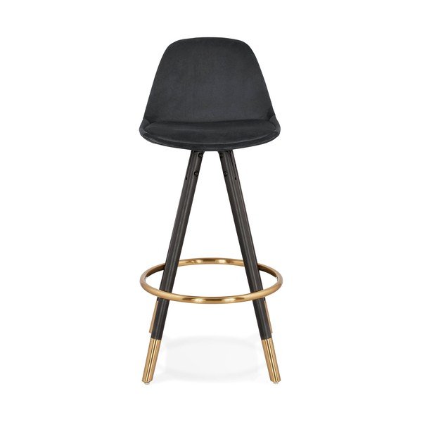 Juoda Kokoon Carry mini baro kėdė, sėdynės aukštis 65 cm-image-1