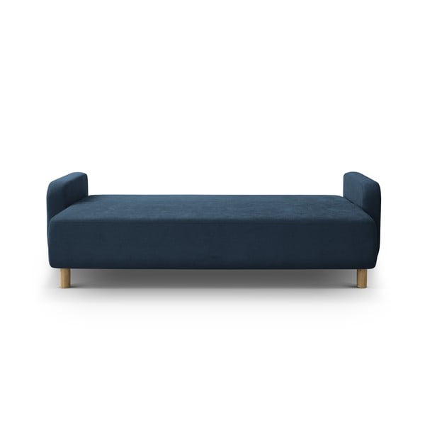 Tamsiai mėlynos spalvos sulankstoma/su sandėliavimo vieta sofa 231 cm Elen – Micadoni -image-2