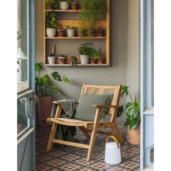 Baltai rudos spalvos lauko šviestuvas Kave Home Dialma-image-2