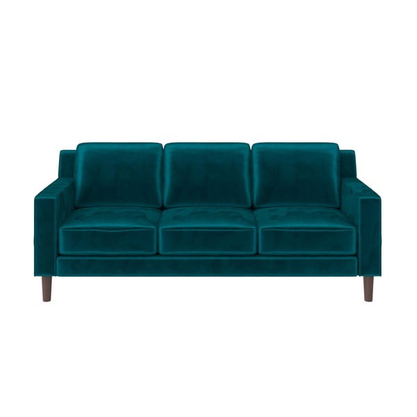 Iš velveto sofa žalios spalvos 83 cm Brynn – Støraa