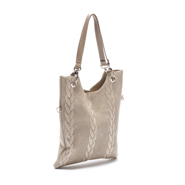 Smėlio spalvos odinė rankinė Mangotti 877-image-2