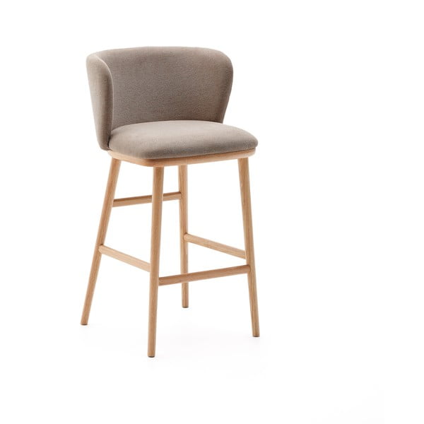 Baro taburetė šviesiai rudos spalvos (sėdynės aukštis 65 cm) Ciselia – Kave Home