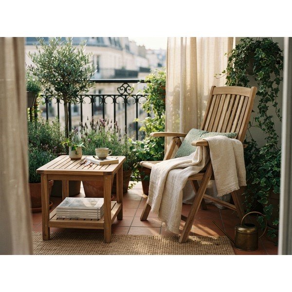 Sodo kėdė iš tikmedžio Garden Pleasure Java-image-2