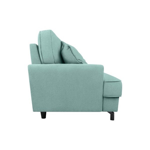 Mėtų žalios spalvos trijų vietų sofa "Kooko Home Salsa-image-1