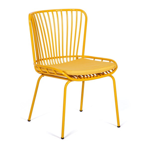 2 geltonų sodo kėdžių rinkinys Bonami Selection Rimini