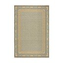 Iš džiuto mišinio kilimas žalios spalvos 200x290 cm Mara Jute Border – Flair Rugs