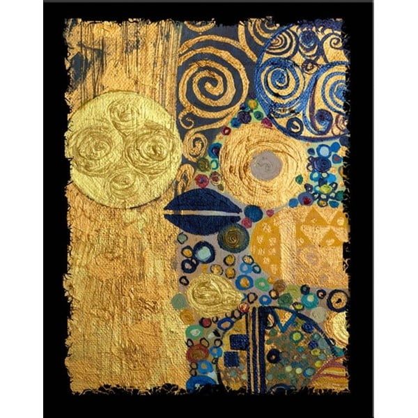 Paveikslas Tablo Center Golden Circuit, 100 x 140 cm