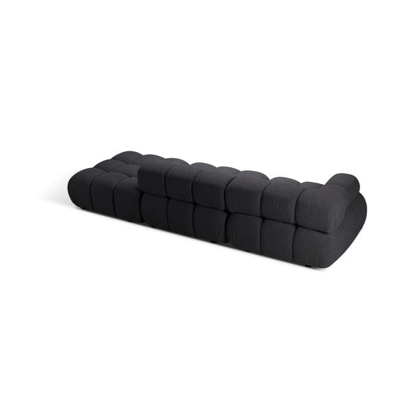 Iš boucle sofa antracito spalvos 288 cm Bellis – Micadoni -image-4