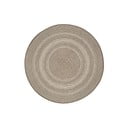 Smėlio spalvos lauko kilimas Universal Silvana Rutto, ⌀ 120 cm