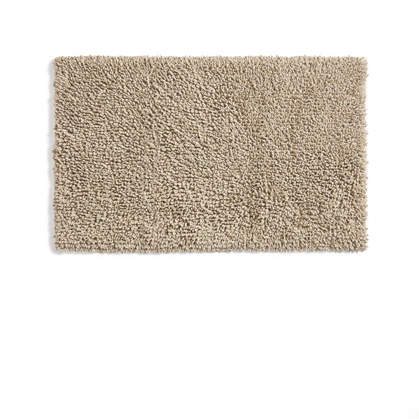 Smėlio spalvos iš tekstilės vonios kilimėlis 50x70 cm Aroia – Kave Home