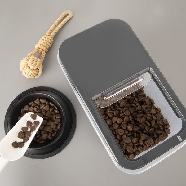 Iš plastiko daiktadėžė su dangčiu 35x20x18 cm Slop – Orion-image-1