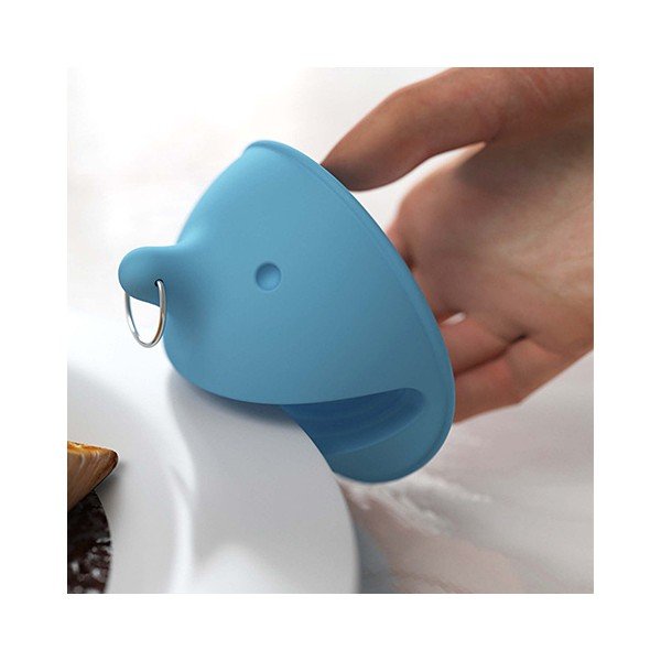 Silikoninė pirštinė "Mr.P Oven Mitt", mėlyna-image-1