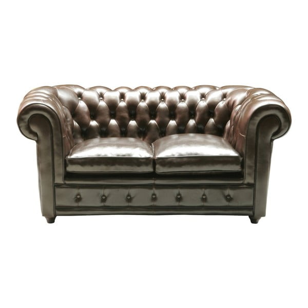 Dviejų vietų sofa su natūralios odos užvalkalu "Kare Design Oxford