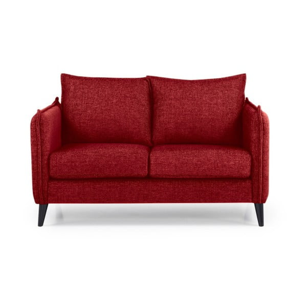 Raudona sofa Scandic Leo, 145 cm