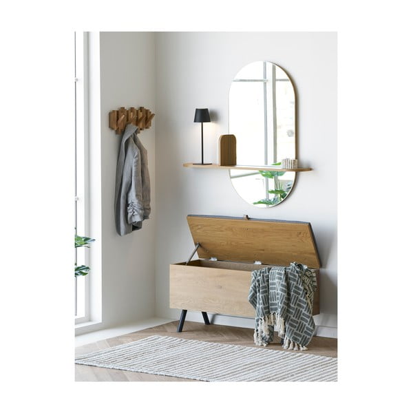 Juodos spalvos stalinis šviestuvas LED (aukštis 37 cm) Bradford – House Nordic-image-1