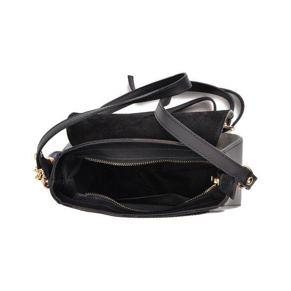 Juoda odinė rankinė Mangotti Bags Sicilia-image-4