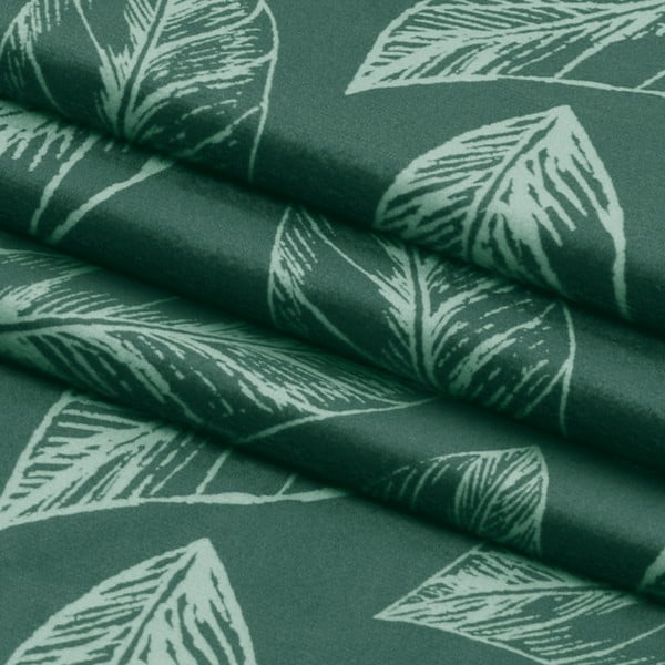Žalios spalvos iš velveto užuolaida 140x250 cm Calm – Restilo-image-1