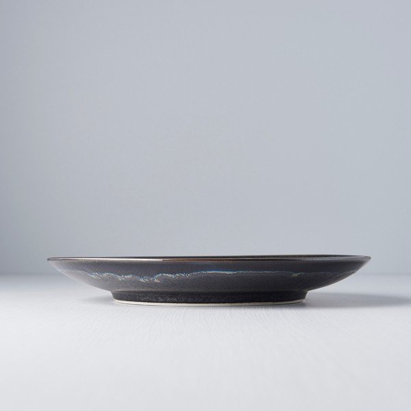 Tamsiai mėlyna keraminė lėkštė MIJ Matt, ø 25 cm-image-2