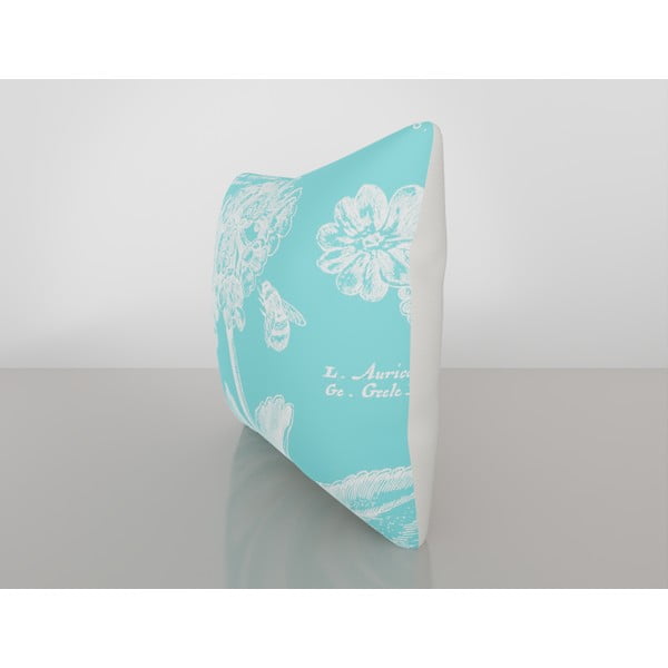 Turkio spalvos pagalvės užvalkalas Vitaus Panento, 43 x 43 cm-image-2