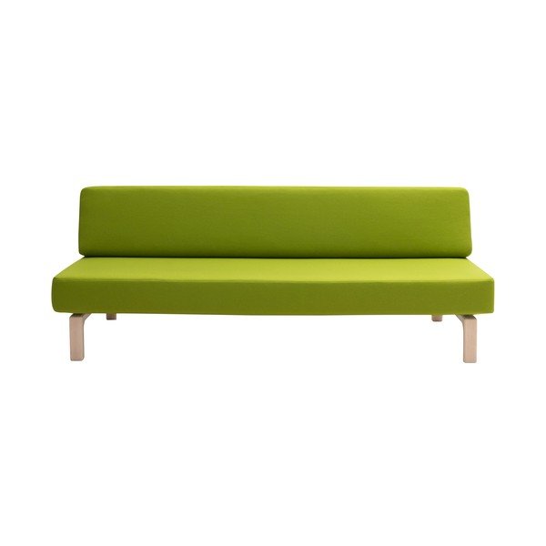 Ryškiai žalios spalvos sofa-lova Softline Lazy-image-2